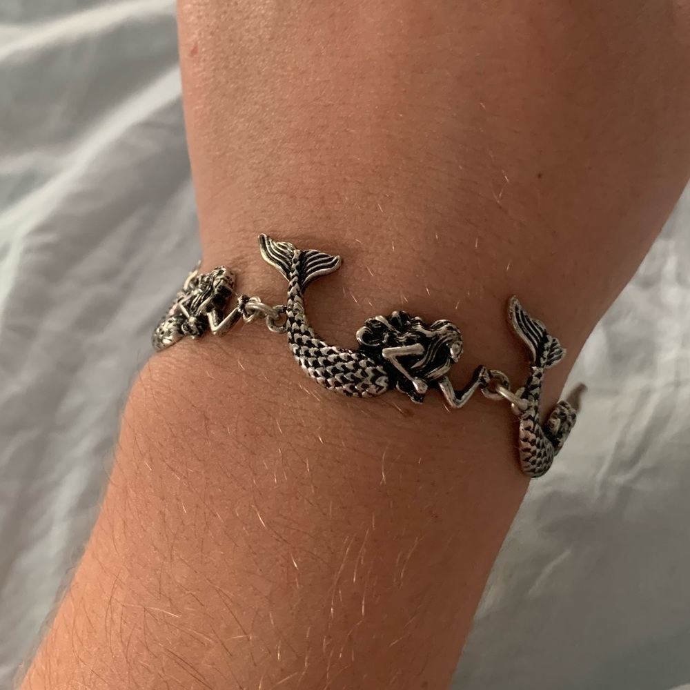 Silver Mermaid Bracelet